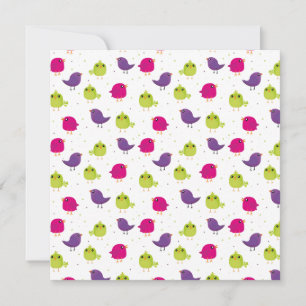 Cute colourful birds 