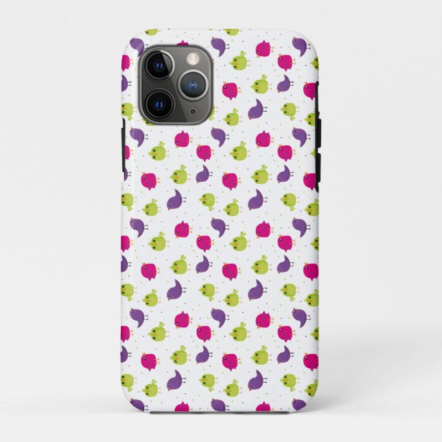 Cute colourful birds  Case-Mate iPhone case (Back)