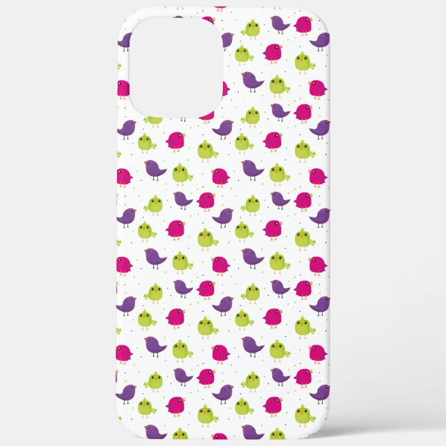 Cute colourful birds  Case-Mate iPhone case (Back)