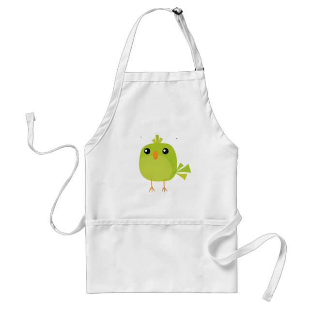 Cute colourful birds   standard apron (Front)