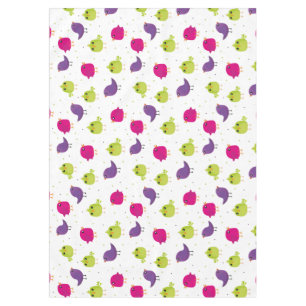 Cute colourful birds   tablecloth
