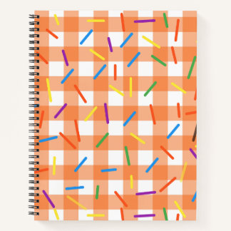 Cute Colourful Box Pattern  Notebook