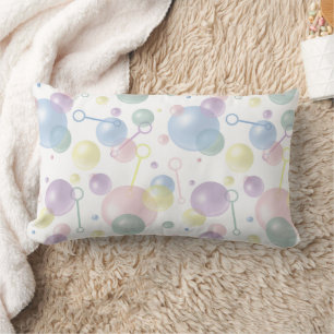 Cute Colourful Bubble Pattern Lumbar Cushion