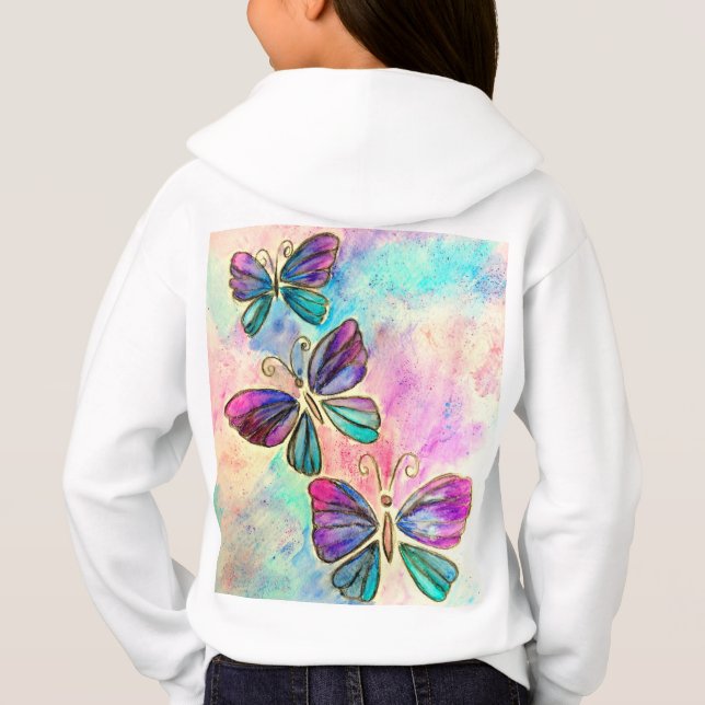 Cute Colourful Butterflies (Back)
