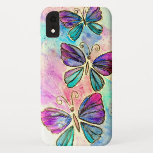 Cute Colourful Butterflies Flying - Spring Joy - Case-Mate iPhone Case
