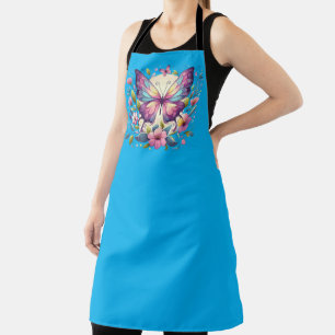 Cute, colourful butterfly apron