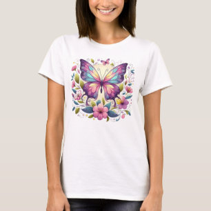 Cute, colourful butterfly  T-Shirt