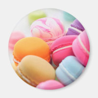 Cute Colourful Dessert French Macaron