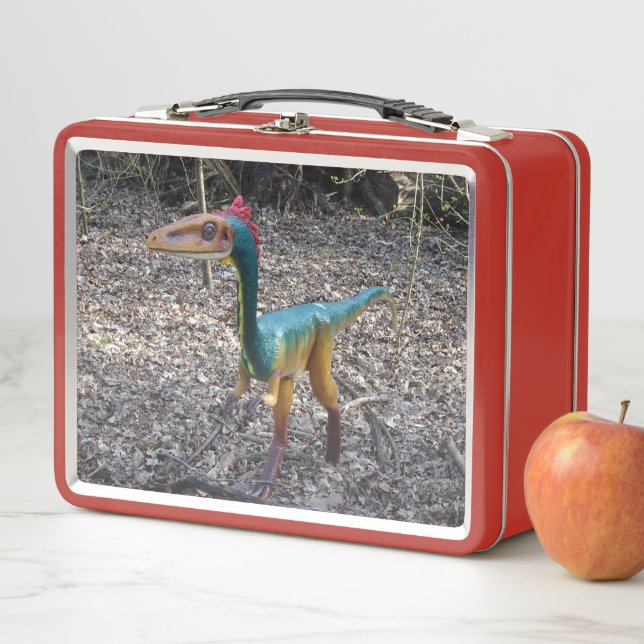 Cute Colourful Dinosaur Lunchbox (In Situ)