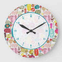 Cute Colourful Doodle Floral Design