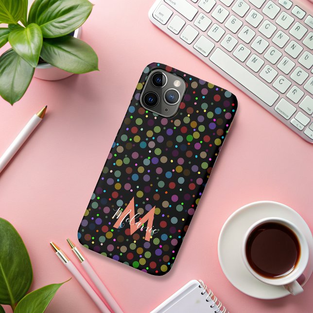 Cute Colourful Dotted spots Case-Mate iPhone Case (Creator Uploaded)