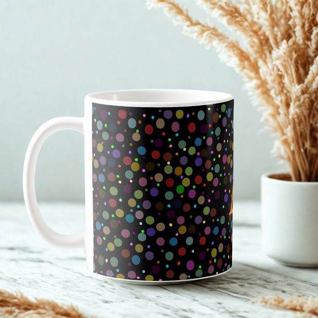 Cute Colourful dotted spots  Coffee Mug (Creator Uploaded)