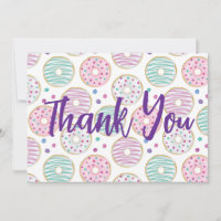Cute Colourful Doughnut Pattern
