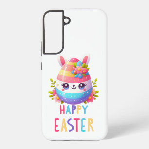Cute, colourful Easter egg bunny Samsung Galaxy Case