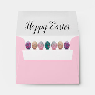 Cute Colourful Easter Eggs Envelope
