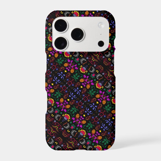 Cute colourful floral pattern  (Back)