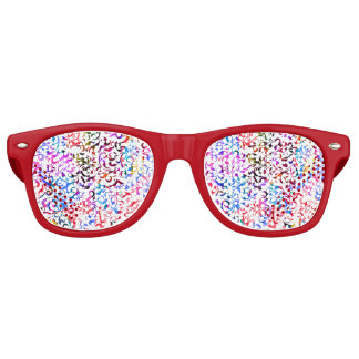 Cute colourful floral patterns Case-Mate iPhone ca Retro Sunglasses