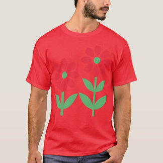 Cute Colourful Flowers T-Shirt