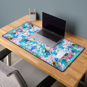 Cute colourful fresque painting design desk mat