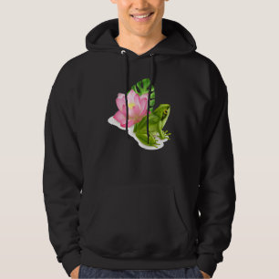Cute Colourful Frog Frogs Animal Graphic Hoodie
