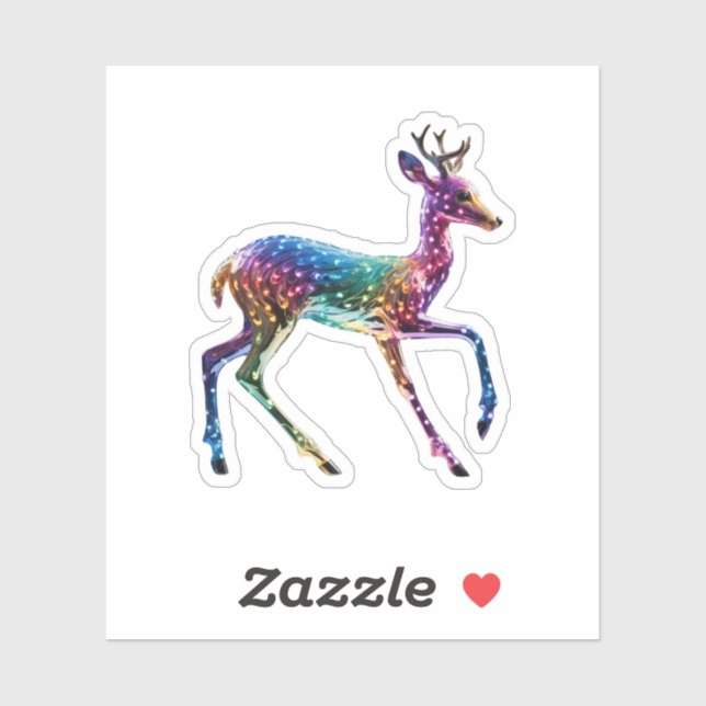 Cute Colourful Giraffe (Sheet)
