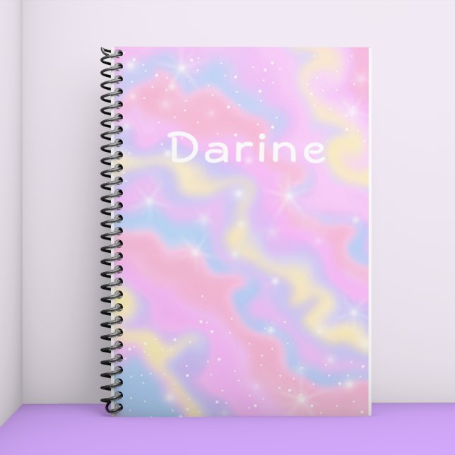 Cute Colourful Girly Teacher Student Back to Schoo Notebook (Creator Uploaded)