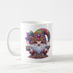 Cute Colourful Gnome Coffee Mug