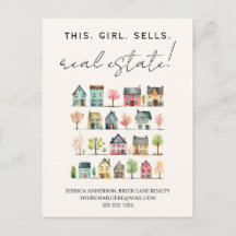 Cute Colourful Houses This Girl Sells Real Estate 