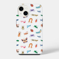 Cute Colourful Insect Pattern