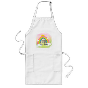 Cute & Colourful Inspirational Long Apron