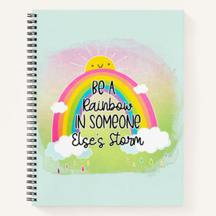 Cute & Colourful Inspirational Notebook