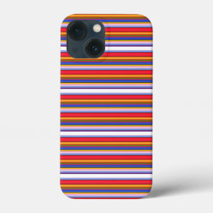 Cute colourful magic stripes iPhone 13 mini case