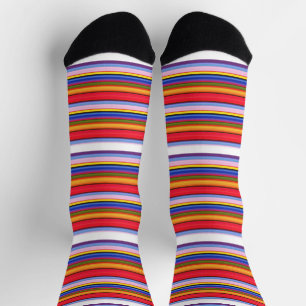 Cute colourful magic stripes socks