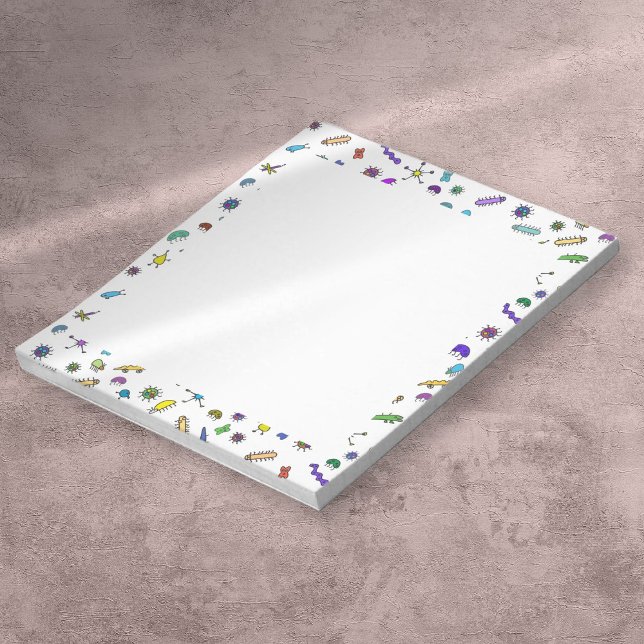 Cute Colourful Mini Bugs and Mini Beasts Notepad (Cute Colorful Mini Bugs and Mini Beasts Notepad)