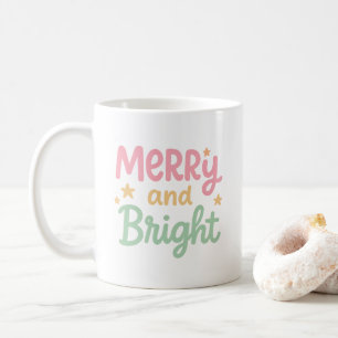 Cute Colourful Modern Christmas Coffee Mug