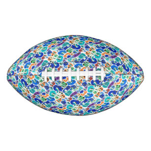 Cute colourful monsters face patterns Case-Mate iP Football
