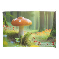 Cute colourful mushrooms