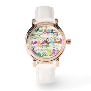Cute Colourful Musical Birds Symphony - Magic Song Watch
