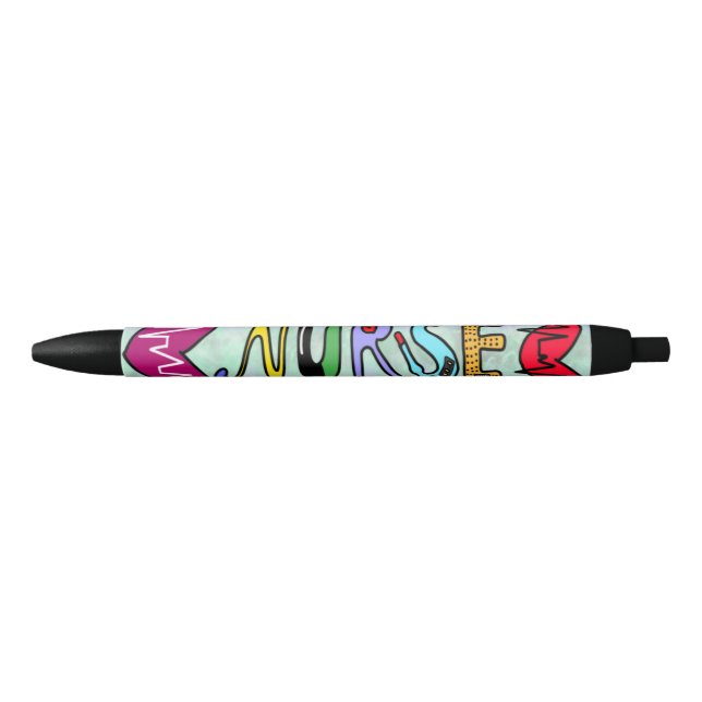 Cute Colourful Nurse Pen (Front)