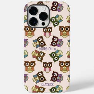 Cute Colourful Owl Pattern Choose Case Colour