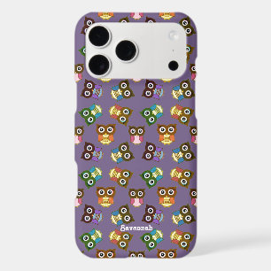 Cute Colourful Owl Pattern Choose Case Colour