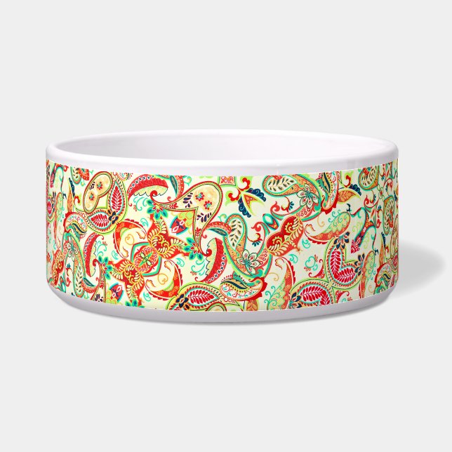 Cute colourful paisley pattern (Front)