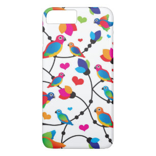 cute colourful parrot bird iPhone 8 plus/7 plus case