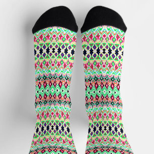 Cute colourful pattern socks