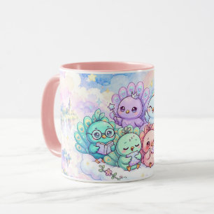 Cute Colourful Peacocks Mug