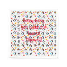 Cute & Colourful Penguin Love