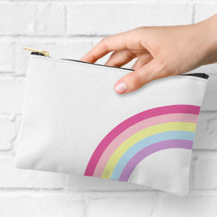 Cute Colourful Rainbow Accessory Pouch