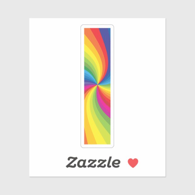 Cute Colourful Rainbow Alphabet I (Sheet)