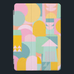 Cute Colourful Scandinavian Geometric Shape Collag iPad Pro Cover<br><div class="desc">Cute Colourful Scandinavian Geometric Shapes Collage iPad Cover</div>
