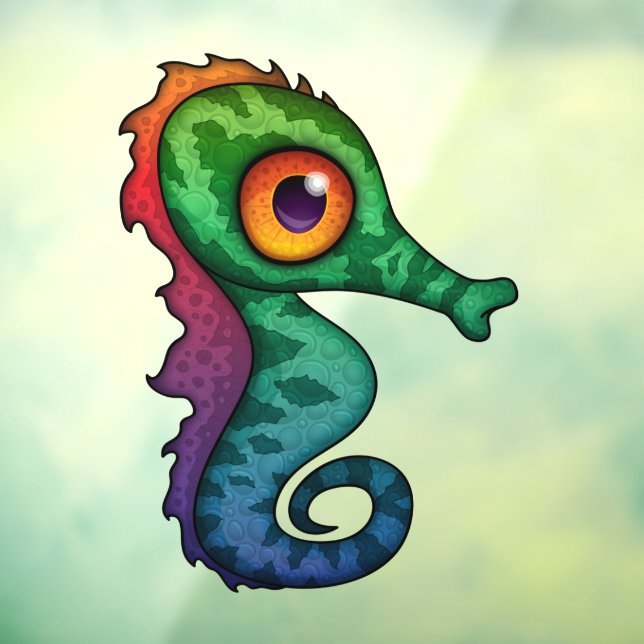 Cute Colourful Seahorse (Sheet 3)